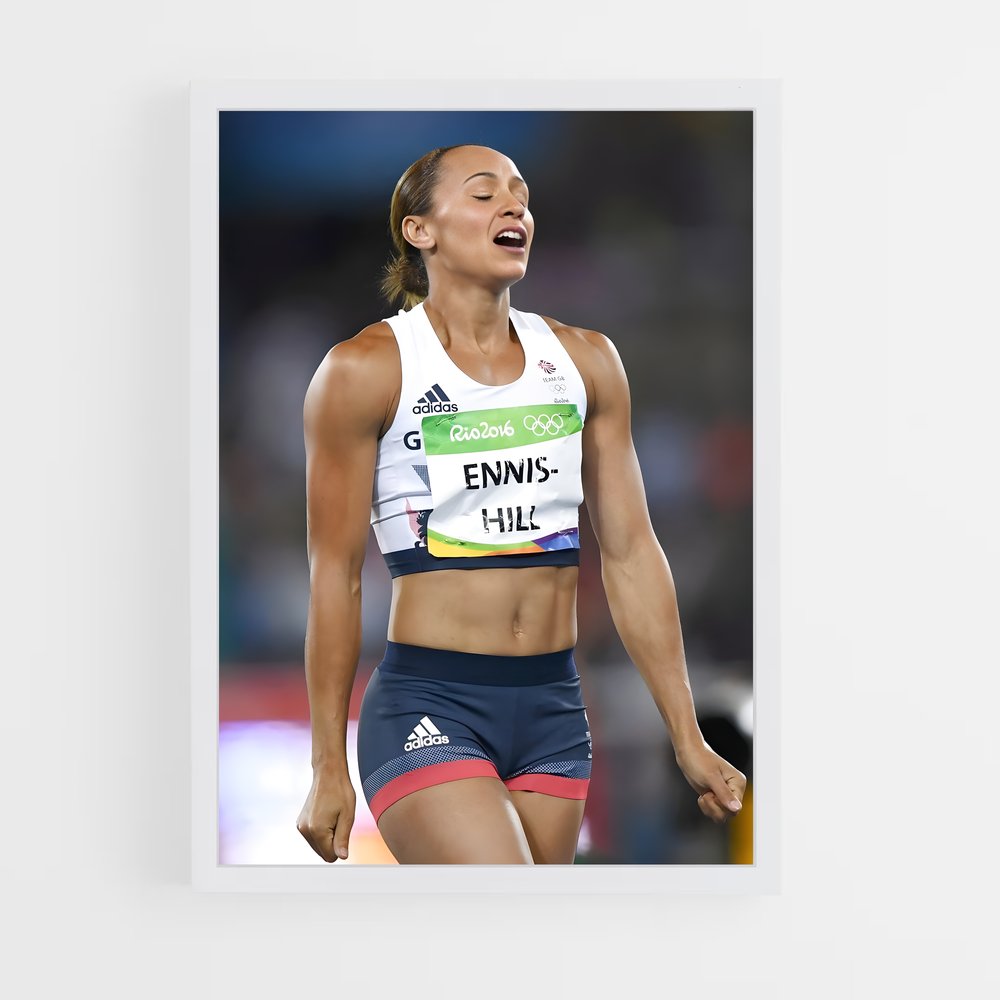 Poster L'Esprit d'Atlhète – affiche Athlétisme (vue 3)